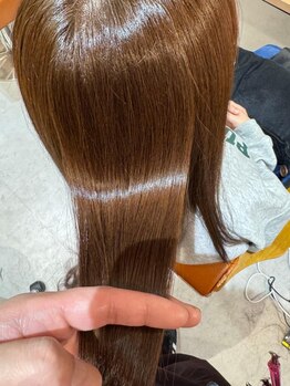 ラブ アンド ヘア ロコ(Love&Hair Loco)の写真/オージュア/コタ/超音波アイロンにより最高峰の質感へ。思わず触りたくなるような髪に導きます◇