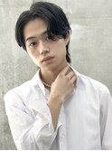 men'sメンズハイライトスペイン カールニュアンスパーマ／立川