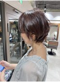 【ADORE横浜】白髪ボカシカラーショート40代50代