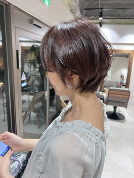 アドア 横浜(ADORE) 【ADORE横浜】白髪ボカシカラーショート40代50代