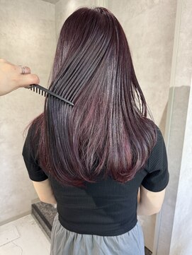 ネアー 新潟(NEER) くびれヘア/ヘアセット／レイヤーカット/ブリーチカラー