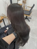 ウル 岡山駅店(ULu.)&nbsp;髪質改善ブリーチなしワンカラートリートメント20代30代40代艶