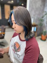 ラウル(Laulu)&nbsp;ミディアムヘア/デザインカラー/フェイスフレーミング/佐倉