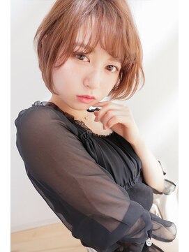 アグ ヘアー ネスト 茨木店(Agu hair nest) 大人ショートボブ 20代30代40代ヘア 小顔 大阪クビレ茨木