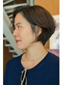 勇気が出る耳掛けショートボブ～クセを味方に[渡沼一喜]