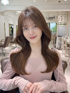 フォルテ 表参道店(FORTE) 【フォルテ千鶴】オリーブグレー/ココアベージュ/小顔カット