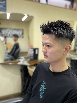 バーバーサトウ(BARBER SATO) アップバング