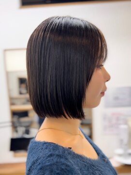 ファーストステップ 表参道(FIRST STEP) 切りっぱなしボブ/ストレートボブ/ミニボブ/縮毛矯正ボブ