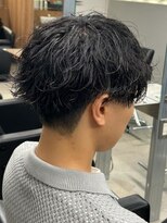 エルマーク 京都駅前(L-MARK)&nbsp;マッシュヘア/黒髪/メンズカット/men's/メンズ/眉毛