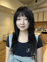 ネロ ヘアサロン ネイビー 渋谷(NERO HAIRSALON NAVY)&nbsp;【加藤木麻彩】ハイレイヤー×透明感カラー