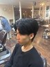 【Jrデビュー記念】杏奈担当限定|メンズカット センターパート 3300円
