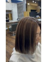 ブランチ(branch) 「ナチュラルに盛れる」白髪ストレス解消!大人ハイライト