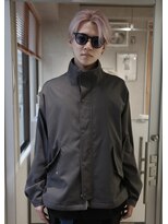 ヴァンシィー(VANCY) white pink×center part