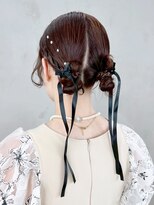 アイティーバイアルバム 八王子店(IT by ALBUM)&nbsp;ロングミディアムおくれ毛前髪カット_ba585871
