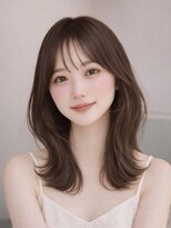 オーラ オモテサンドウ(Aura omotesando)&nbsp;シースルーバング×くびれヘア