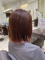 プランタンシエル(printemps CIEL) straight bob×pink brown