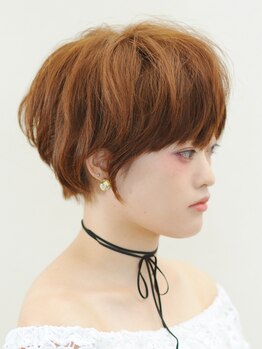 アンジー ANGEEの写真/≪似合わせカット￥4400≫『可愛い』を自分で再現できる!自分の魅力が活きる新スタイルを手に入れませんか*