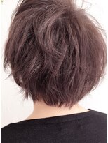 ヘアーアンドアトリエ マール(Hair&Atelier Marl) 【Marlお客様スタイル】シアーピンクのショートボブ