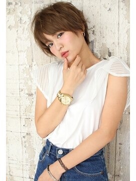ヘアラウンジ ソレイユ 六本木本店(HAIR LOUNGE Soleil) スタイリングが簡単なナチュラルショート