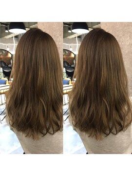 ロンド ルージュ 銀座店(Lond rouge) 【佐藤詩穂】お客様カラー☆アッシュベージュ