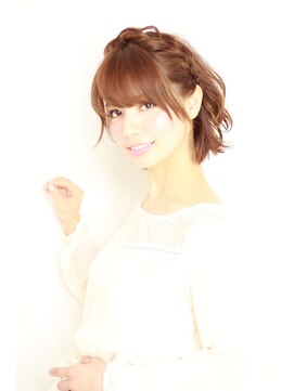 ケーツー あべのキューズモ－ル店(K-two) K-two小顔set/おろし流しボブ～サイド編込みアレンジ～/天王寺