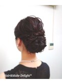 結婚式ヘア