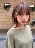 【藤原三知代】耳かけワンカール外ハネヘア