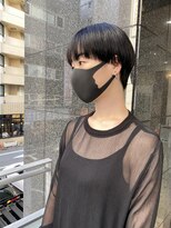 アジールヘア 赤羽駅南口店(agir hair)&nbsp;大人モード20代30代40代マニッシュショート重めバング