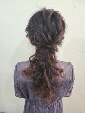 ミグ バイ クオーレ(mig by CUORE) ポニー？ハーフ？編みおろし？