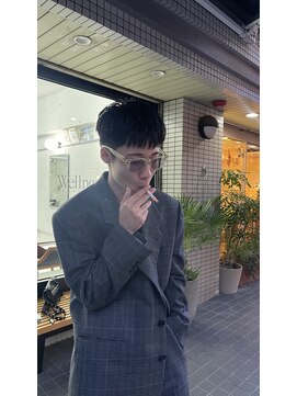 ウェルネス(Wellness) ツイストスパイラルサイドパートスキンフェード26