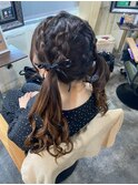 ヘアセット/ヘアメイク/巻きおろし/逆毛/卒業式[新宿/新宿駅]