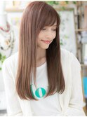 ■艶感パールベージュフェミニンロング201-2★上尾20代30代40代