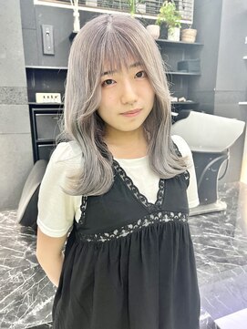 チュダック(ChuDuck) 【◎甘くてカワイイ◎】愛され《スモーキーグレー》ケアブリーチ