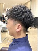 メンズ 大人パーマ ツーブロック