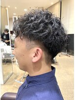 レッド(ReD) メンズ 大人パーマ ツーブロック