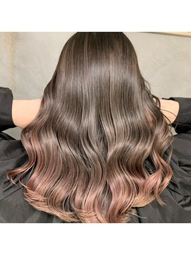 ウィリーベル 沖縄(WILLIE BELLE) ブリーチグラデーション