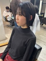 トレス(TRESS)&nbsp;外ハネボブ！お顔周りのニュアンスカット◎