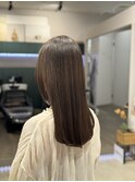 髪質改善カラー☆アッシュブラウン