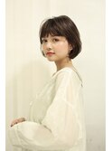ふわっとカールが揺れるショートボブパーマ・・・HINATA