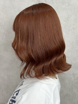 ルノン(LUNON) オレンジベージュ/オレンジカラー/ブリーチ