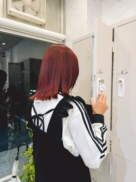 ソヨン 豊田土橋2号店(SOYON) 小顔/ミディアム/ピンクカラー/ダブルカラー