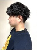 くせ毛風メンズパーマ