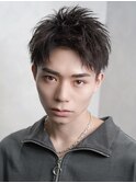 爽やかツーブロック【ナチュラルスパイキーショート】