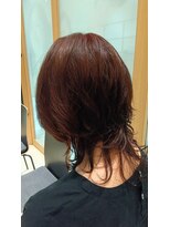 ビーズカラー イオンタウン米沢駅前店&nbsp;赤味感♪レッドブラウン７トーン+バイオレット/5