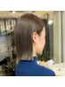【全員】透明感カラー+集中補修トリートメント