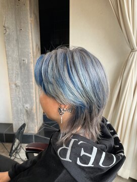 ナンバー エミライ 溝の口(N° emirai) 爽やかツーブロック刈り上げ束感アップバング