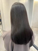 ハオ(hao)&nbsp;【hao渋谷】アッシュグレージュ×ラフストレート