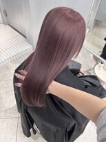 ペレ アネックス 大阪梅田茶屋町店(PELE ANNEX)&nbsp;くびれヘア/アプリコットオレンジ/ハイライトカラー/梅田