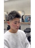 白メッシュ×ツイスト×ジェット