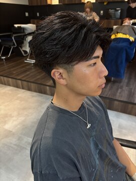 シーフ 千葉(Cyf) フェザーパーマ/フェザーショート/ビジネス/校則/メンズヘア/関